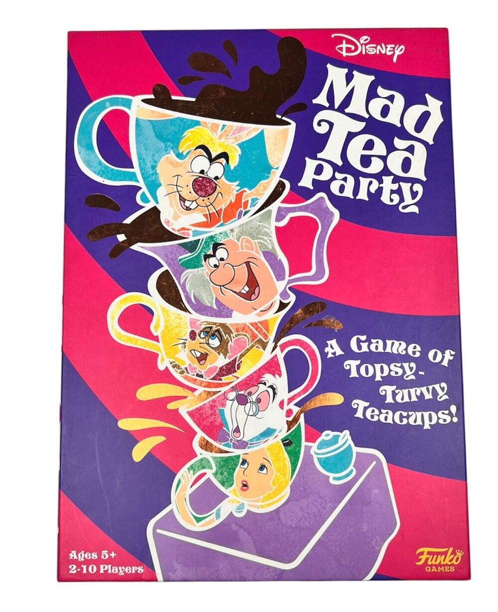 Disney Mad Tea Party Funko Alice in Wonderland Teacup Board Game